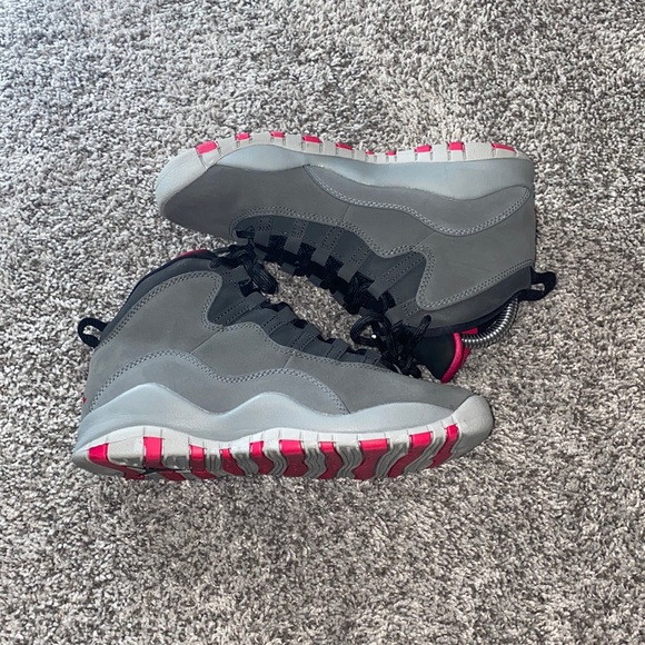 Jordan Other - Jordan 10 Retro “Smoke Grey/Rush Pink” (GS)